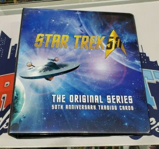 Star Trek Tos The Series 50th Anniversary Official Binder,  Promo