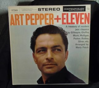 Art Pepper,  Eleven Modern Jazz Classics Record Album Stereo Dg 100 Play
