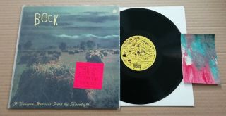 Beck A Western Harvest Field By Moonlight 1994 Ltd 10 " Vinyl,  Finger Painting