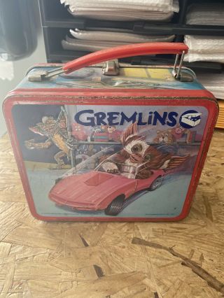 Gremlins Lunch Box 1984 With Thermos