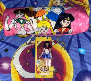Reserved For Leanne Only Sailor Saturn Irwin Doll And Rare Sleeping Bag
