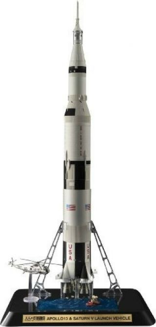 Otona No Chogokin Apollo 13 & Saturn V Rocket Bandai 4543112815002