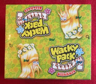 2008 Topps Wacky Packages Flashback 2 Stickers Factory Box 24/10