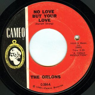 The Orlons 45 Envy (in My Eyes) On Cameo Northern Soul