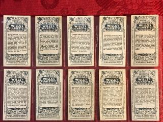 1912 W.  D.  & H.  O.  WILLS ' MUSICAL CELEBRITIES COMPLETE 50 CARD SET - CIGARETTE CARDS 3