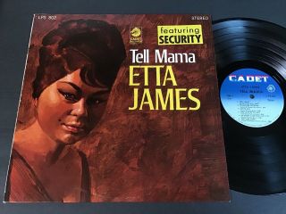 Etta James: Tell Mama Lp - Cadet Lps 802