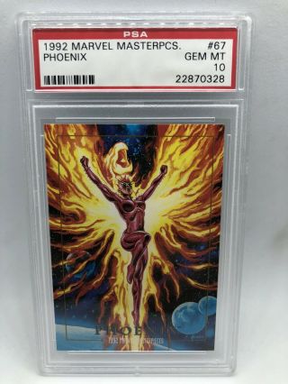 1992 Marvel Masterpieces Phoenix Psa 10 (population 1/6)