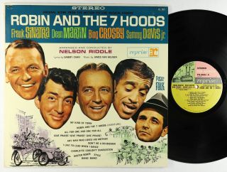 Various - Robin And The 7 Hoods Ost Lp - Reprise 3 - Tone Vg,
