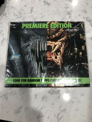 1994 Topps Aliens Predator Universe Premium Trading Cards Seal Box