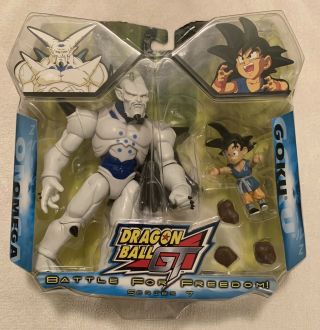 Dragon Ball Z GT Omega Goku Jakks 2 Pack Rare Action Figure Series 7 NIB DBZ 2