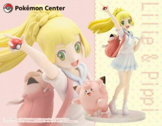 Pokemon Center Limited Figure 1/8 Lillie & Clefairy Kotobukiya