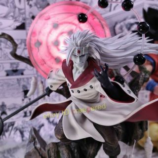 Naruto Uchiha Madara Resin Figure 1/7 Gk Singularity Workshop Led Statue Anime