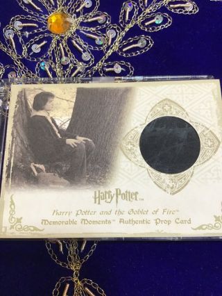 Harry Potter And The Goblet Of Fire Authentic Prop Card “neville’s Book Ci 1