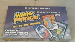 Topps Wacky Packages Go To The Movies (2018) Hobby Box Factory
