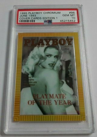 1995 Playboy Chromium Card 96 Ana Nicole Smith June 1993 Graded Psa 10 Gem