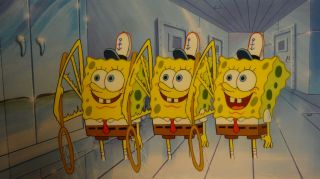 Spongebob Squarepants Production Cel Cell Animation Art