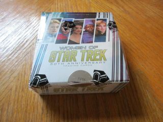 2017 Women Of Star Trek 50th Anniversary Factory Hobby Box