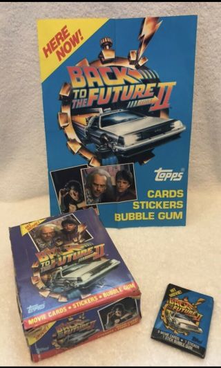 Back To The Future Part 2 Trading Cards Box Set