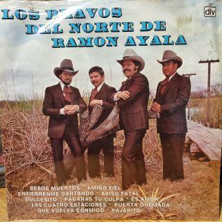 Tejano Tex Mex  Ramon Ayala Y Los Bravos Del Norte  Besos Muertos  Rare Lp "