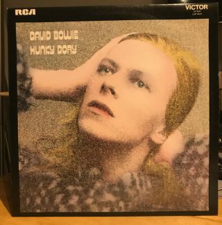 David Bowie Hunky Dory 1971 Rca Victor Records Vinyl Lp Sf8244 Lsp4623