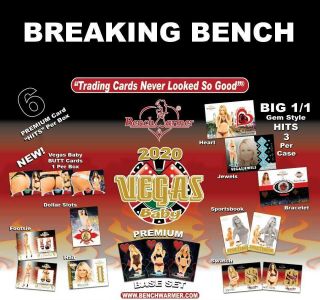 Jennifer Korbin 2020 Benchwarmer Vegas Baby Premium 8 - Box Case Break 1194 - B