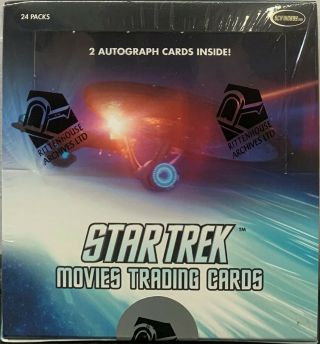 2014 Rittenhouse Star Trek Movies Trading Cards Into The Darkness Box