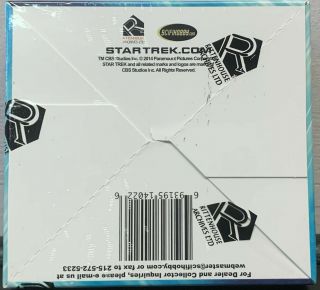 2014 Rittenhouse Star Trek Movies Trading Cards Into the Darkness Box 3