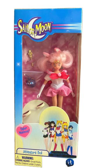 Sailor Mini Moon Irwin Adventure Doll 6” Minifigure - Very Hard To Find