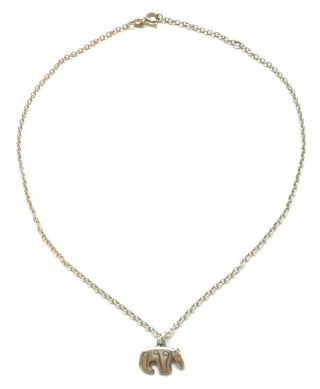Kalevala Koru Finland - Sterling Silver Bear Necklace and Earrings 2