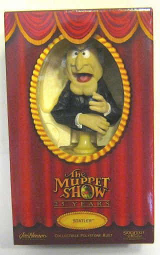 The Muppet Show 25 Years Statler Sideshow Weta Bust