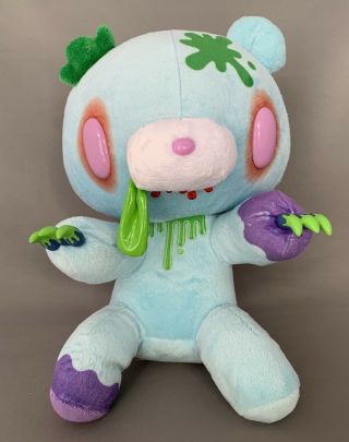 Chax - Gp Gloomy Stuffed Bear Plush Cgp - 432 Gloomy Of The Dead Blue Zombie 11 "