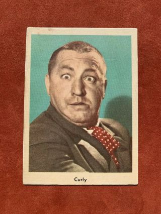 1959 Fleer The Three Stooges Non - Sports Card Curly 1 Light Creasing Appeal