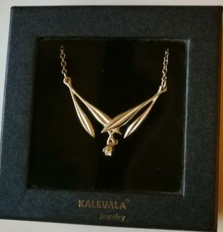 Kalevala Koru Finland Lily Of The Valley Necklace Sterling Silver