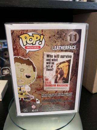 Funko Pop Movies 11 The Texas Chainsaw Massacre Leatherface Vinyl Figure 3