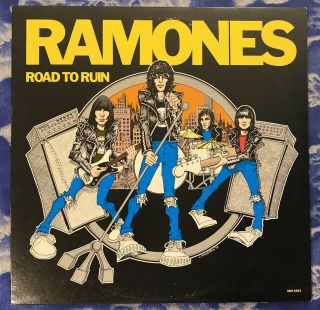 Ramones ‎– Road To Ruin,  Sire ‎– Srk 6063 1978 Pressing Near