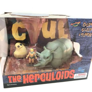 2003 The Herculoids Dorno Gleep & Tundro Toynami Hanna Barbera Figure Toy Set