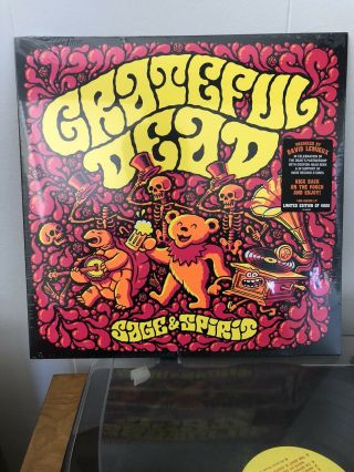 Limited Edition The Grateful Dead Sage & Spirit Vinyl Record