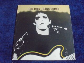 Lou Reed - Transformer 1972 Usa Lp Rca Victor 1st David Bowie Velvet Underground