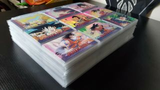 Dragon Ball / Z Trading Cards 7 Full Set - 591pcs - / Nm