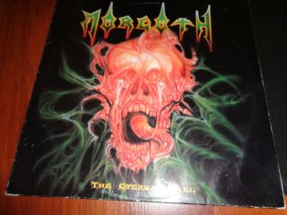 Morgoth ‎– The Eternal Fall.  Org,  1990.  In,  Rare First Press