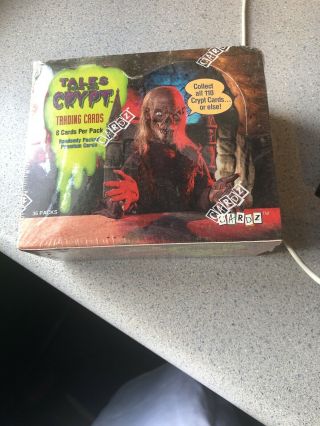 1993 Cardz Tales From The Crypt Trading Card Box (36 Packs) Factory