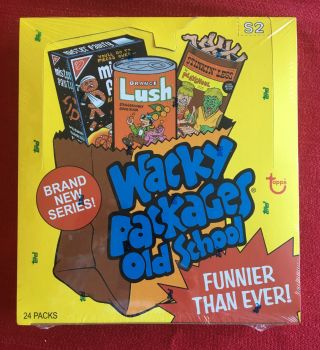 2010 Topps Wacky Packages Old School Series 2 S2 Factory Box W/sketch 24