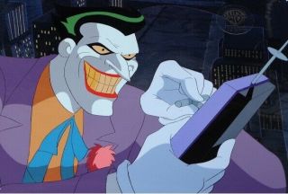Batman The Animated Series Cel The Joker Mask Of The Phantasm