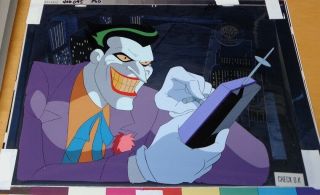 Batman The Animated Series Cel The Joker Mask of The Phantasm 2