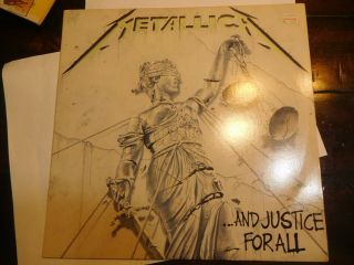 Metallica -.  And Justice For All,  2 Lp Vinyl