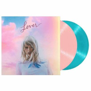 Taylor Swift - Lover Limited Edition Pink & Blue Vinyl