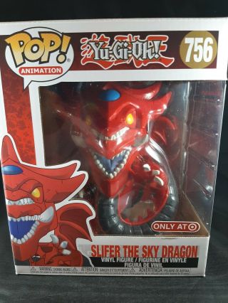 Funko Pop Animation Yu - Gi - Oh Slifer The Sky Dragon 756 Target Exclusive