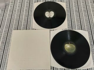 The Beatles Numbered Double Lp (white Album) On Apple 1c 172 - 04 173/74