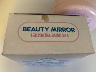 Vintage Sanrio ✨Little Twin Stars ✨ Beauty Mirror Chest HTF 3