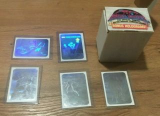 Marvel Universe Trading Card Set Series 1 Complete Set W Hologram Insert Set 1 - 5